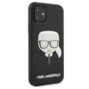 Чехол Karl Lagerfeld Iconik Embossed & Glitter для iPhone 11 Black (KLHCN61GLBK)