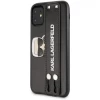 Чохол Karl Lagerfeld Iconic Hand Strap для iPhone 11 Black (KLHCN61HA2BK)