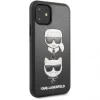 Чехол Karl Lagerfeld Karl & Choupette для iPhone 11 Black (KLHCN61KICKC)