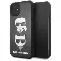 Чехол Karl Lagerfeld Karl & Choupette для iPhone 11 Black (KLHCN61KICKC)