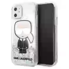 Чехол Karl Lagerfeld Glitter Ikonik для iPhone 11 Iridescent (KLHCN61LGIRKL)