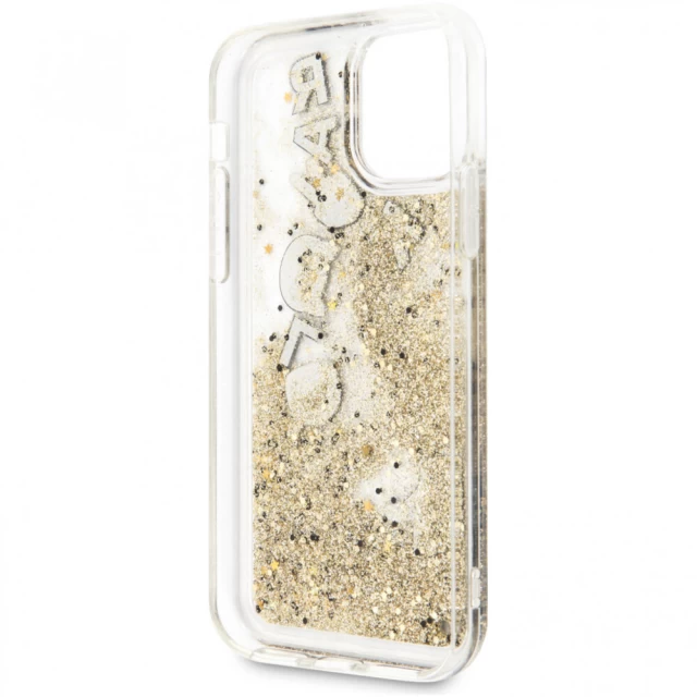 Чехол Karl Lagerfeld Glitter для iPhone 11 Black Gold (KLHCN61ROGO)