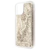 Чехол Karl Lagerfeld Glitter Signature для iPhone 11 Gold (KLHCN61TRKSGO)