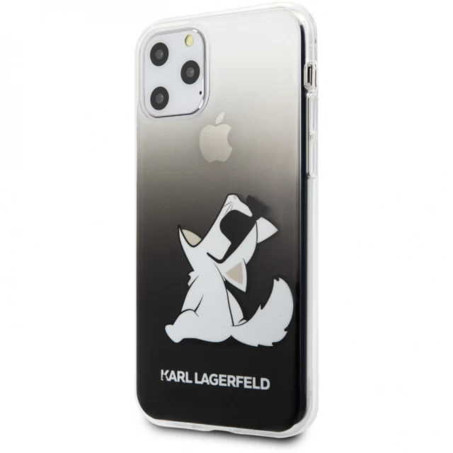 Чохол Karl Lagerfeld Choupette Fun для iPhone 11 Pro Max Black (KLHCN65CFNRCBK)