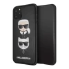 Чехол Karl Lagerfeld Karl & Choupette для iPhone 11 Pro Max Black (KLHCN65KICKC)