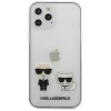 Чехол Karl Lagerfeld Karl & Choupette для iPhone 12 Pro Max Transparent (KLHCP12LCKTR)