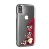 Чохол Guess Glitter Charms для iPhone XR Raspberry (GUOHCI61GLHFLRA)