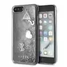 Чехол Guess Glitter Charms для iPhone 7/8 Plus Silver (GUOHCI8LGLHFLSI)