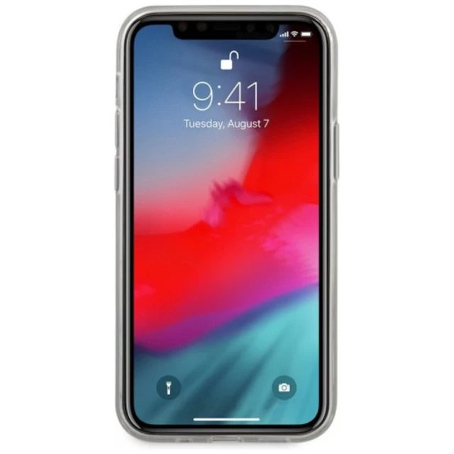 Чохол Karl Lagerfeld Gradient Ikonik Karl для iPhone 12 | 12 Pro Black (KLHCP12MTRDFKBK)