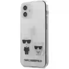 Чехол Karl Lagerfeld Karl & Choupette для iPhone 12 mini Transparent (KLHCP12SCKTR)
