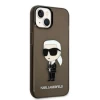 Чехол Karl Lagerfeld Ikonik Karl Lagerfeld для iPhone 14 Black (KLHCP14SHNIKTCK)