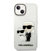 Чохол Karl Lagerfeld Glitter Karl & Choupette для iPhone 14 Transparent (KLHCP14SHNKCTGT)