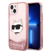 Чохол Karl Lagerfeld Glitter Choupette Head для iPhone 14 Pink (KLHCP14SLNCHCP)