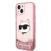 Чохол Karl Lagerfeld Glitter Choupette Head для iPhone 14 Pink (KLHCP14SLNCHCP)