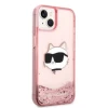 Чохол Karl Lagerfeld Glitter Choupette Head для iPhone 14 Pink (KLHCP14SLNCHCP)