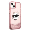 Чехол Karl Lagerfeld Glitter Choupette Head для iPhone 14 Pink (KLHCP14SLNCHCP)