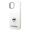 Чехол Karl Lagerfeld Silicone Choupette для iPhone 14 White (KLHCP14SSNCHBCH)