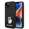Чохол Karl Lagerfeld Silicone Choupette для iPhone 14 Black (KLHCP14SSNCHBCK)
