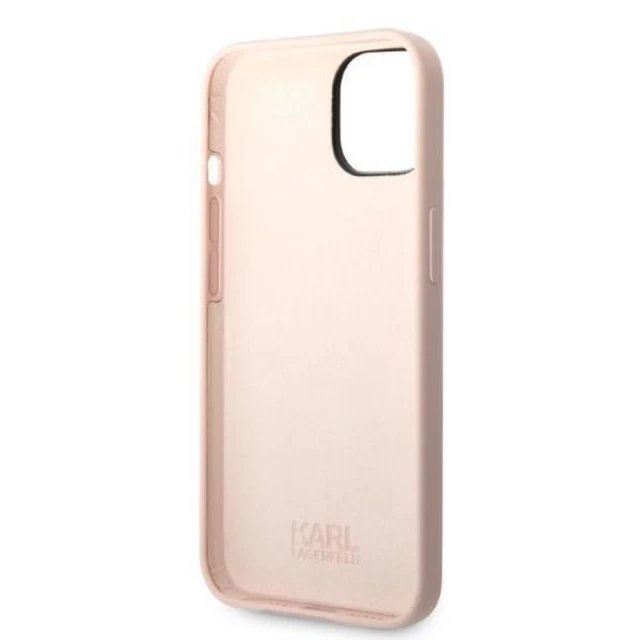 Чехол Karl Lagerfeld Silicone Choupette для iPhone 14 Pink (KLHCP14SSNCHBCP)