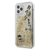 Чехол Karl Lagerfeld Glitter Charms для iPhone 12 Pro Max Gold (KLHCP12LROGO)