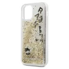 Чохол Karl Lagerfeld Glitter Charms для iPhone 12 Pro Max Gold (KLHCP12LROGO)