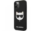 Чехол Karl Lagerfeld Silicone Choupette для iPhone 12 Pro Max Black (KLHCP12LSLCHBK)