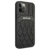 Чохол Mercedes для iPhone 12 | 12 Pro Max Leather Curved Lines Black (AMHCP12MOSDBK)
