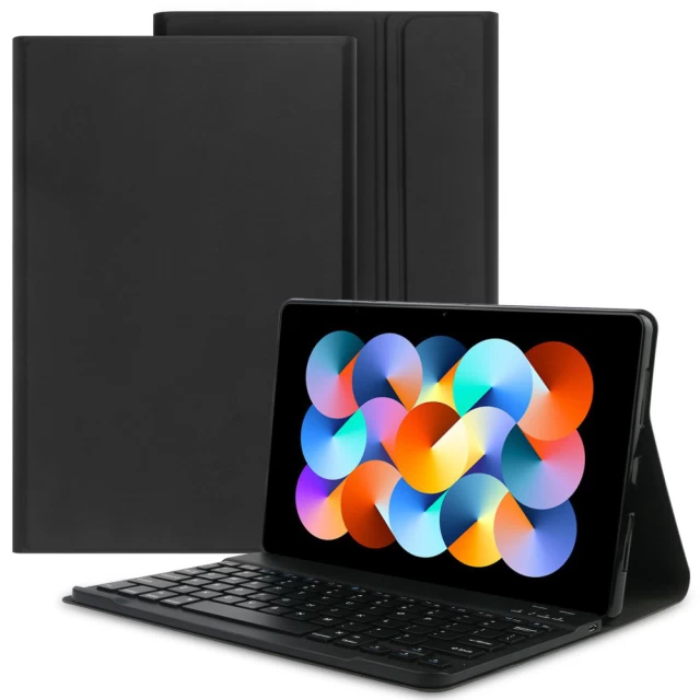 Чехол с клавиатурой Tech-Protect Smartcase + Keyboard для Xiaomi Redmi Pad 10.6 Black (9490713930892)