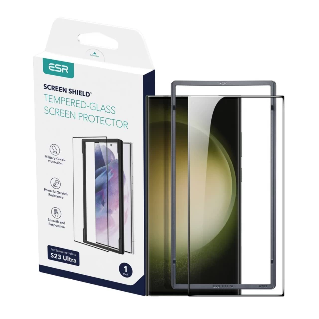 Защитное стекло ESR Screen Shield для Samsung Galaxy S23 Ultra Clear (4894240175828)