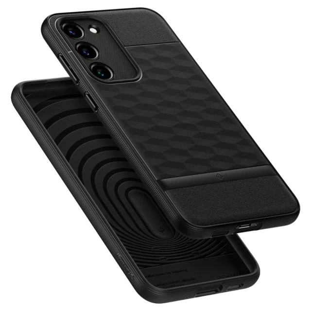 Чехол Spigen Caseology Parallax для Samsung Galaxy S23 Plus Matte Black (ACS05703)