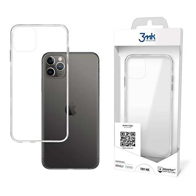 Чохол 3mk Armor Case для iPhone 11 Pro Max Transparent (5903108162555)