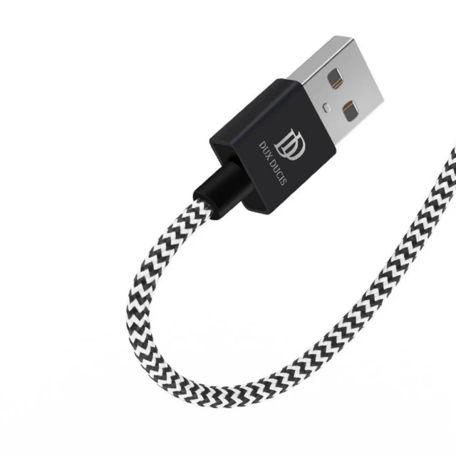 Кабель Dux Ducis K-ONE Series USB to Lightning 2 m Black (6934913095898)