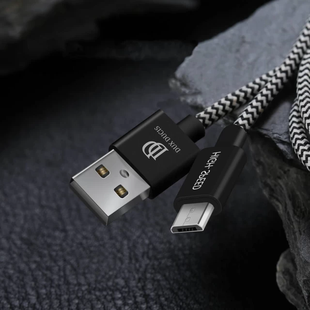 Кабель Dux Ducis K-ONE Series USB to Micro-USB 2 m Black (6934913094181)