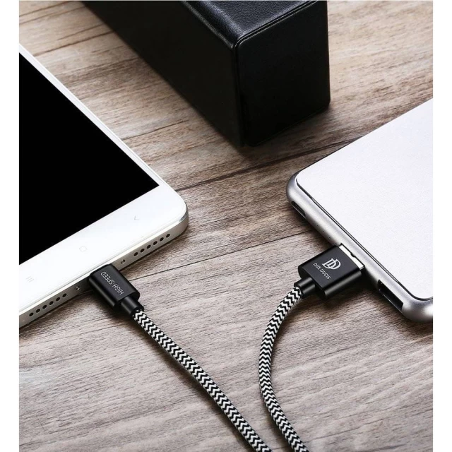 Кабель Dux Ducis K-ONE Series USB to Micro-USB 3 m Black (6934913094198)