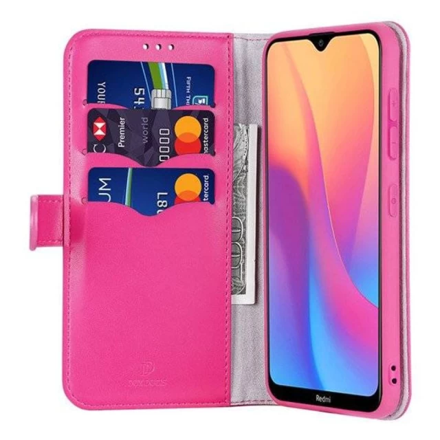 Чехол Dux Ducis Kado Bookcase Wallet для Xiaomi Redmi 8A Pink (6934913072394)