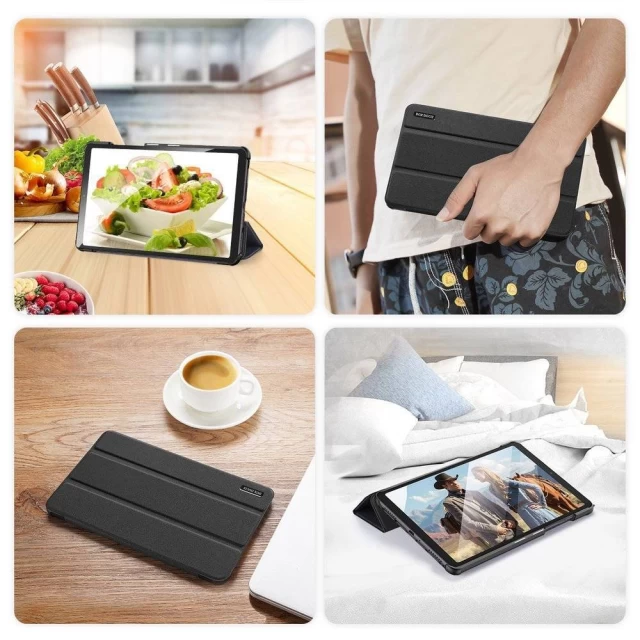 Чехол Dux Ducis Domo Tablet Cover with Multi-angle Stand and Smart Sleep для Samsung Galaxy Tab A 8.4 2020 Black (6934913064238)