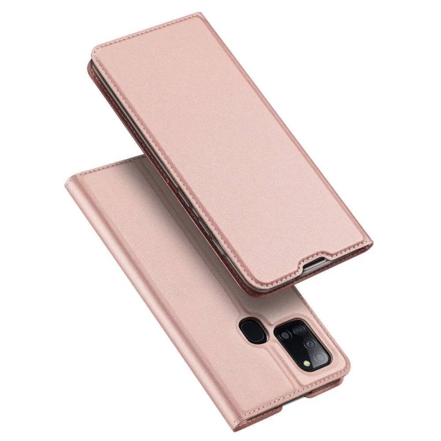 Чохол Dux Ducis Skin Pro для Samsung Galaxy A21s Rose Gold (6934913062296)