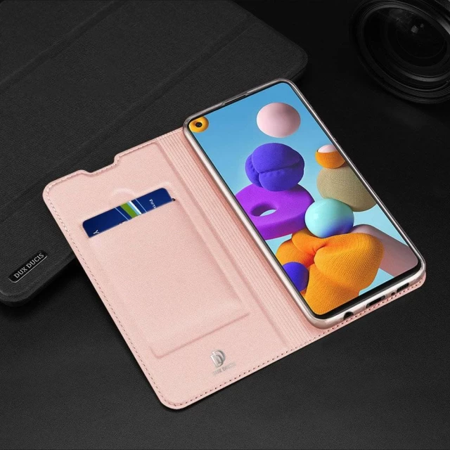 Чехол Dux Ducis Skin Pro для Samsung Galaxy A21s Rose Gold (6934913062296)