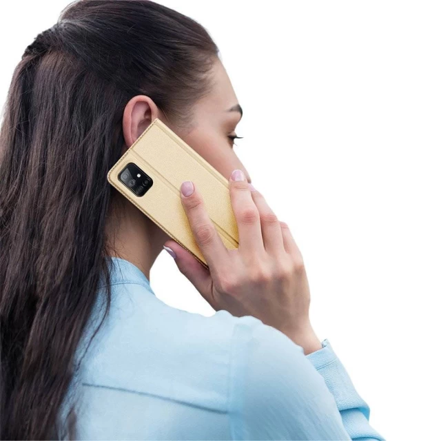 Чехол Dux Ducis Skin Pro для Samsung Galaxy A71 5G Gold (6934913062043)