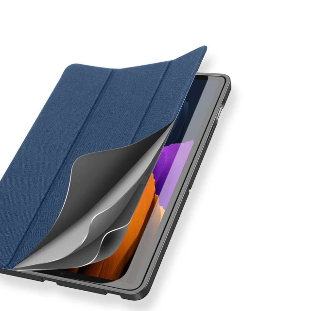 Чехол Dux Ducis Domo Tablet Cover with Multi-angle Stand and Smart Sleep для Samsung Galaxy Tab S7 | Tab S8 11 Blue (6934913060766)
