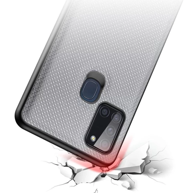 Чехол Dux Ducis Fino Case для Samsung Galaxy A21S Gray (6934913055793)