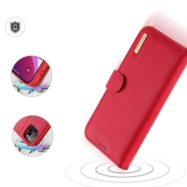Чохол Dux Ducis Hivo Leather Flip Wallet для iPhone 11 Pro Red (6934913054741)
