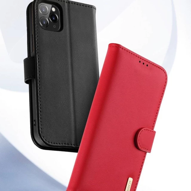 Чехол Dux Ducis Hivo Leather Flip Wallet для iPhone 11 Pro Max Red (6934913054802)