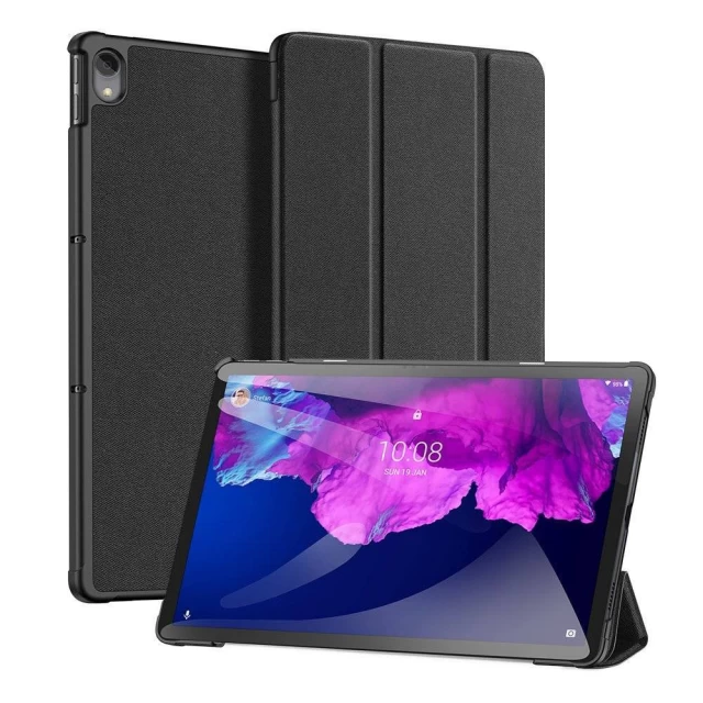 Чехол Dux Ducis Domo Tablet Cover with Multi-angle Stand and Smart Sleep для Lenovo Tab P11 Black (6934913052211)