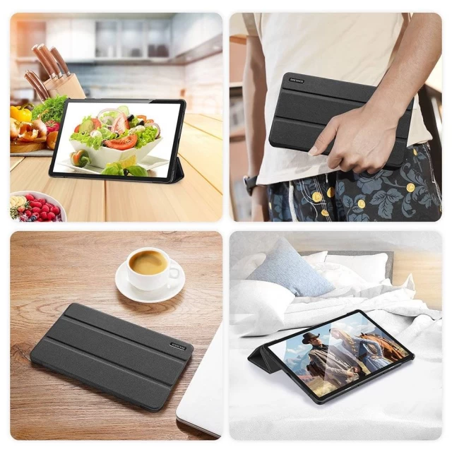 Чехол Dux Ducis Domo Tablet Cover with Multi-angle Stand and Smart Sleep для Lenovo Tab P11 Black (6934913052211)