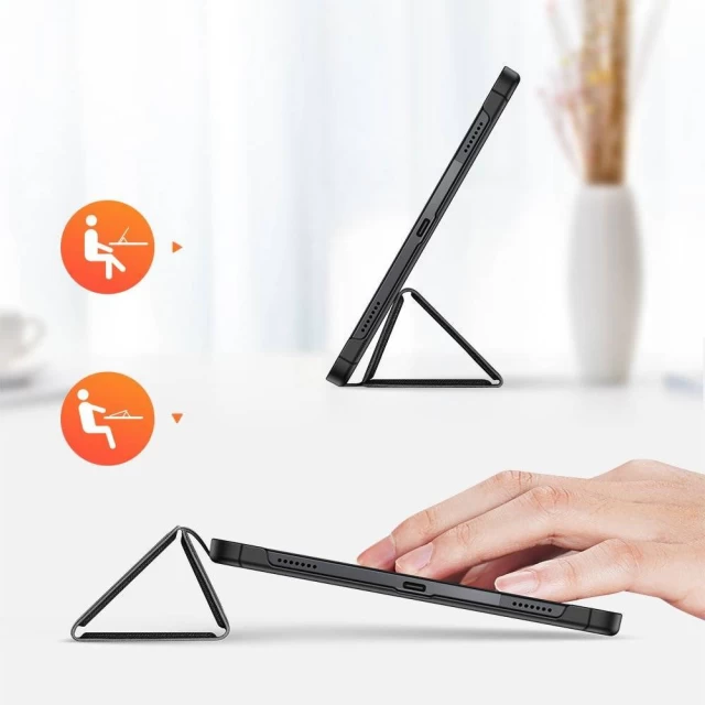 Чохол Dux Ducis Domo Tablet Cover with Multi-angle Stand and Smart Sleep для Lenovo Tab P11 Black (6934913052211)