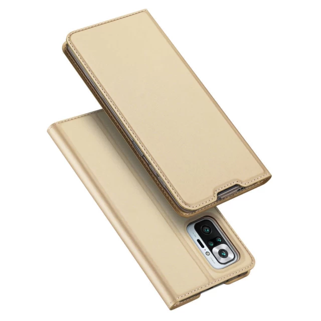 Чехол Dux Ducis Skin Pro для Xiaomi Redmi Note 10 Pro Gold (6934913051436)