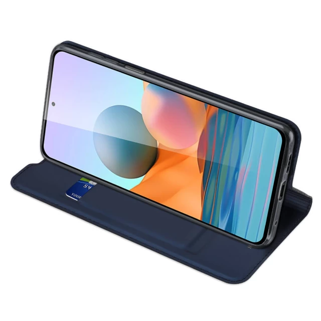 Чехол Dux Ducis Skin Pro для Xiaomi Redmi Note 10 Pro Blue (6934913051412)