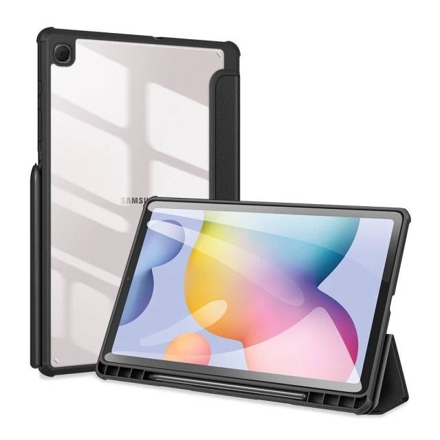 Чохол Dux Ducis Toby Armored Flip Smart Case для Samsung Galaxy Tab S6 Lite Black (6934913049075)