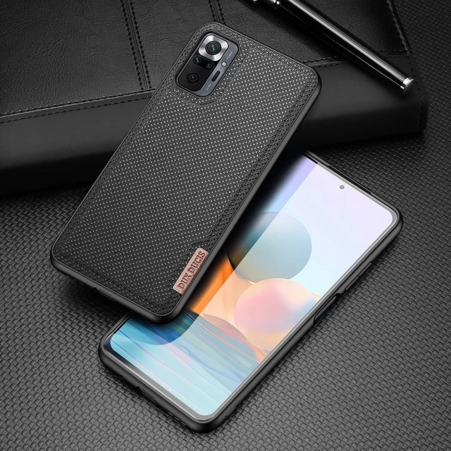 Чехол Dux Ducis Fino Case для Xiaomi Redmi Note 10 Pro Black (6934913050095)